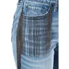 Best Price of Stretch High Waist Denim Woman Wide Leg Jeans for Women Plus Size Womens Trousers