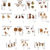 Garden Decorations Metal Rusted Animals Stakes Art Crafts Statues Backyard Lawn Yard Sidewalks Outdoor