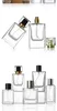 Garrafas de armazenamento YUXI Square Round Glass Portable Bayonet Perfume Bottle Toner