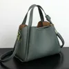 Damentasche aus weichem Leder, Handtasche für Damen, 2024, Gemüsekorb, hochwertige Einzel-Umhängetasche, große und vielseitige Einzel-Umhängetasche mit Eimer