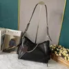 Designer Womens Bolsa de Ombro Carryall MM PM Tote Couro Genuíno Vintage Preto Marrom Lady Bowknot Coin Bolsa Top Quality Bolsas Cross Body Bag