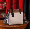 Klassisk designer Ny tygväska mode all-match messenger väska retro gammal mönster handväska axel