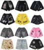 Hellstar pantalons de survêtement courts hommes Designer Shorts décontractés plage course Fiess hommes graphique décontracté Streetwear Cool basket-ball course entraînement Shorts