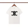デザイナーラグジュアリーセリンクラシック2023新しい快適なTシャツ半袖ユニセックスコットンレターフォームルーズトップ