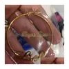 Hoop Huggie Hie Sipuris 3060 Mm Benutzerdefinierter Name Runder Ohrring Edelstahl Personalisiert Anpassen Ohrringe Schmuck Für Frauen Mädchen 2307 Dhnjr