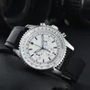 Bentleys Workes Watches for Men 2024 New Breitlin Mens Watches All Dial Work Quartz Watch High Caffence Top Luxury Brand Watch Watch Band Bentley- 003