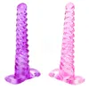 Анальные игрушки ikoky Jelly Anal Plug g-spot простата массажер секс-игрушки для женщины мужчина гей мастурбация силиконовый продукт для взрослых