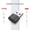 Adaptateur OTG type-C femelle vers USB 2.0 mâle pour écouteurs de téléphone portable