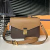 Designer messenger bag reliëf bloemen dames handtas flap riem crossbody portemonnee handvat riem luxe schoudertassen vintage tassen