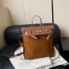 10A Bolsa de alta qualidade Women Burse Hremms Kelyys Designer Bags Backpack Commuter 2024 New Womens Bag Suede de grande capacidade