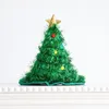 Berretti Forniture Regalo per adulti Panno per bambini Tessuto non tessuto Pioggia Seta Casa Albero di Natale Cappello Ornamenti natalizi Decor