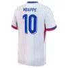 2024 French BENZEMA MBAPPE Soccer Jersey 24/25 GRIEZMANN POGBA KANTE maillot foot kit top shirt DEMBELE VARANE SALIBA DIGNE GIROUD Football MEN kids