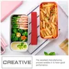 Dinkware per pranzo per pranzo bento box cinghia contenitori in silicone band elastici da pranzo