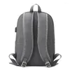 Mochila TPJB Moda Masculina Lona Viajes Deportes Mochila de gran capacidad Mochila para computadora portátil de 14 pulgadas Mochila para hombres.