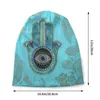 Berety Ręce Fatima z Paisley Bonnet Hat Hattting Hats Mężczyźni Kobiety moda unisex dla dorosłych Hamsa Amulet ciepłe zimowe czapki czapki