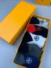 Meias masculinas de grife meias longas meias curtas meias de aderência esporte algodão completo com cor sólida tornozelo clássico conforto respirável preto branco meias esportivas com caixa