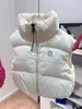 2024 Kid Down Vest Baby Designer Mabet Enfants Coats Toddler Waigcoat Veste d'hiver épaisses Vêtements chauds Vestes garçons vestes Pink White Kids