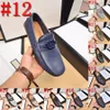 40Model luxe Merk Zacht Echt Leer Designer Herenschoenen Ademend Rijden Schoenen Designer Outdoor Mannen Loafers Casual Platte Schoenen Mode Mocassins