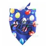 Hondenkleding Pasen Bandana Dubbele Happy Egg Bunny bedrukte driehoekige slabbetjes huisdier sjaal voor middelgrote tot grote honden Zc037 Drop Delivery Home Ga Dhke3