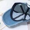 Ball Caps Broken Hole Baseball Cap Women Men Spring Summer Curved Brim Hats Unisex Outdoor Sports Hip Hop Hat Wear 2024