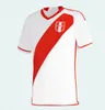 Peru Voetbalshirts 2024 Copa America Home Away Sultan Voetbalshirt Peruana Nationaal Team PINEAU CUEVAS SOLANO PIZARRO ABRAM AQUINO GUERRERO CUBILLAS