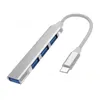 NIEUW 2024 USB C HUB 3.0 Type C4 Port Multi Splitter -adapter OTG voor Xiaomi Lenovo MacBook Pro 13 15 Air Pro PC Computeraccessoires- voor - - -
