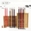 Tags Handmade Watercolor Brush Wolf Fur Rabbit Fur Paint Brushes Gouache Acrylic Oil Painting Paint Tools Chinese Painting Supplies