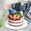 Oprogramowanie kuchenne 100pcs Nitrylowe rękawiczki jednorazowe kuchenne rękawiczki lateksowe proszkowe rękawiczki dla domowych w kuchni Rękawice czyszczenia ogrodu