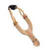 Slingshot en bois pour enfants corde en plein air exercice traditionnel jouet chasse enfants jouent en caoutchouc visant des outils de tir Nxhrb