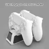 Caricabatterie Caricatore doppio rapido per controller wireless PS5 Base di ricarica USB TypeC Dock Station per gamepad joystick Sony PlayStation5