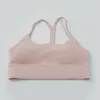 LL Reggiseno da yoga da donna Fitness Collezione di reggiseni sportivi da donna antiurto Allenamento da corsa all'aperto Intimo traspirante ad asciugatura rapida