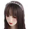 Fermagli per capelli Copricapo coreano Testa Gioielli Festa Moda Regalo Tiara nuziale Copricapo Accessori da sposa Fasce per spose in cristallo