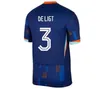 2024 MEMPHIS Soccer Holland Club Jersey JONG VIRGIL DUMFRIES BERGVIJN Netherlands Shirt KLAASSEN BLIND DE LIGT Men Fans Player version Women