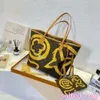 Luxury's Designer Bag 2pcs Set Dames Tassen Handtas Schouder Messenger klassieke stijl mode composiet Lady Koppeling Tote Dames Handtassen vrouwelijke munten portemonnee portemonnee