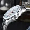 2024 luksusowy kwarcowy zegarek, najlepszy zegarek europejski ze stalowymi paskami, modne i modne dla męskich rąk