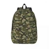 Sacs de rangement Camouflage sac à dos Elementary High School Student Bookbag Bookbag Men Women Daypack Voyage