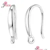 Dangle Lustre Boucles D'oreilles Mode Hoop Boucle D'oreille Accessoires Pour Femmes Avec 925 Sterling Sier En Lumière De Luxe Les Masses Style Oreille Pend Otryp