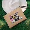 Kosmetiska väskor skzoo kpop musik makeup väska stray canvas påse kawaii rese nödvändighet shool blyerts fodral trendig läppstift dragkoppla koppling