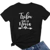 女性のTシャツ女性ラヴィアスペイン碑文チーム花嫁女性ウェディングシャワーTシャツ女の子独立パーティーTシャツT45 240323