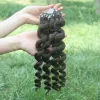 Extensions Afro Kinky Curly Micro Ring Hair Extensions 1g/s Remy Natural Color #613 Blond 1230inch Micro Bead Loop Human Hair Extension