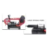 Zaagmachines GFW4013 가정 휴대용 수동 금속 절단 하인 5 인치 220V/550W 전기 밴드 톱 Hine Band Saw