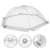 Dinnerware Sets Protector Cover Mesh Screen Foldable Tent For Party Picnic