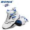 Shoes BONA New Arrival Basketball Shoes Men Cushioning Light Trendy Sneakers Man Zapatos Hombre Outdoor Sports Footwear Masculino