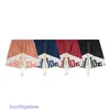 Herren -Shorts Designer Marke Rhude Patchwork Farbkontrast Buchstabe gedruckt Capris Straight Seil High Street Casual Sommer loser gerader Röhrenmänner und Frauen