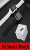 X6 Bleutooth Смарт-часы-браслет Телефон со слотом для SIM-карты TF и камерой для Samsung iPhone android IOS Smartwatch7734524