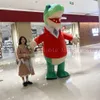 Mascot Costumes 2023 Iatable Cheburashka Crocodile Plush Mascot Suit Party Furry Dress Fits Carnival Costume Costume Prezent