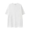 Mens Summer New 280g Cotton Trendy Brand High Street Solid SHORT SLEEVE LOOK T-shirt {Kategori}