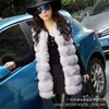 Haining fourrure automne et hiver nouveaux cheveux de renard vêtements pour femmes longueur moyenne manteau décontracté Imitation gilet