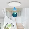 Taklampor LED Radaravkänningslampa Intelligent Panel Motion Sensor Hallvägar Korridor Aisle Stairways Hem