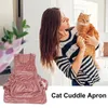 Cat dragers Soft Carrier Pet Wrap draagtas warm zakje voor 7,5 kg katten slapen reizen dagelijkse leven thuis